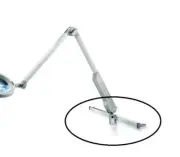 Waldmann Rail for Medical Task Lights - 1m