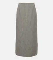 [Tove] Tove Romilie linen maxi skirt AU 10 grey