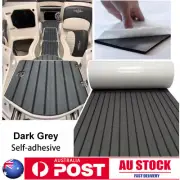 EVA Foam Boat Flooring Dark Grey Teak Boat Decking , Marine Flooring Material