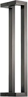 Barn Door Handle, Stainless Steel Push Pull Door Handle, Front Door/Office, Shower Glass Door Handle, Commercial H Shape Push Pull Handles, Pull