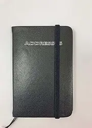 OZCORP N ADDRESS BOOK OZCORP MINI 8.5X12.5CM BLACK