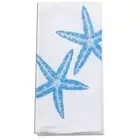 Ocean Blue Starfish "Krinkle" Kitchen Towel A8506