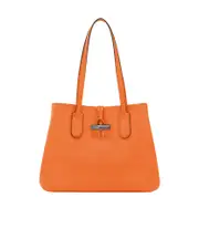 Double handle and one shoulder bag One size Orange