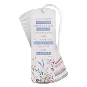For I Know Plans - Jeremiah 29:11 - 6 x 2 Inch Tassel Bookmark; Pack of 12