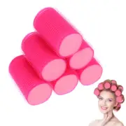 8Pcs Self Adhesive Hair Sponge Rollers for Women Hair Curling and Styling