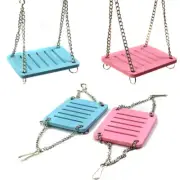 Mini Hanging Swing Parrot Hamster Chinchilla Guinea Pig Hanging Swing Toys New