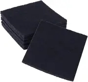 Ipetboom 6.5x6 Inches Square Cat Litter Box Filters Made of Charcoal for Odor Control