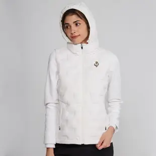 【LE COQ SPORTIF 公雞】休閒經典羽絨外套 女款-白色-LWS62330