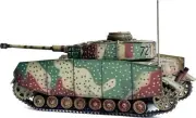 Germany Pz.Kpfw.IV Ausf.J Mid Production Tank #721 Western Front (1944) NEO 1/72