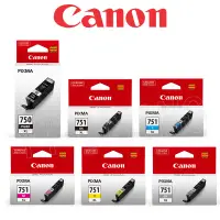 在飛比找陽信商店街優惠-Canon PGI-750XL PGBK CLI-751XL