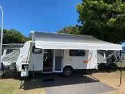 13 foot Premium Vinyl Replacement Fabric (skin) for Caravan Roll Out Awning