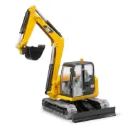 Bruder Toys - Construction Realistic CAT Mini Excavator Vehicle with Rotatabl...