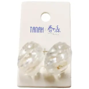 【TANAH】復古時尚貝殼耳針耳夾(DE008)