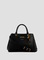 GUESS Black Malva Girlfriend Satchel Bag