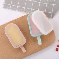 在飛比找樂天市場購物網優惠-單個家用無毒硅膠自制雪糕模具做綠豆老冰棍冰糕冰淇淋小冰棒工具