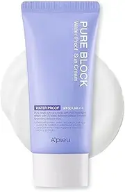 2018 New A'pieu Pure Block Sun Cream (Waterproof Sun Cream), 50ml