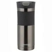 NEW Contigo Bryon Snapseal Inuslated Travel Mug Gunmetal 470ml