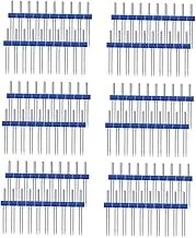 JEWEDECO Twin Needle Sewing Machine Needles for Overlocker Sewing Kit 4mm 100pcs Quality Materials