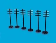 Modelscene 5080 Telegraph Poles OO Gauge