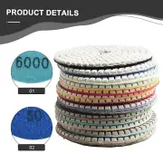 Inch Granite Polishing Pads Accessory For Wet Grinder Wet Grinder Polisher