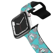 Apple Watch Series 7-9 (45mm) Impact Band Schnauzer kisses