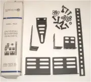Workman TB29 7 Piece Metal Universal Radio Mounting Bracket Set Brand New