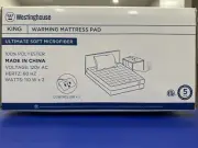 ••KING SIZE••Westinghouse Warming Mattress Pad