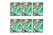 6x Harpic Scents Of Adventure Bathroom Toilet Cage Bowl Cleaner Bamboo Garden