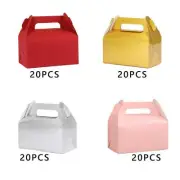 20Pcs Bakery Cake Boxes Cupcakes Containers Gift Cupcake Box Cookie Boxes Bakery