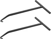 2pcs Professional Motorcycle Exhaust Spring Hook Steel Tension Spring Puller Tool Standard T-Hook for Exhaust Easy to Install
