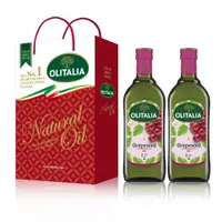在飛比找松果購物優惠-Olitalia 奧利塔葡萄籽油禮盒組(1000mlx2瓶)
