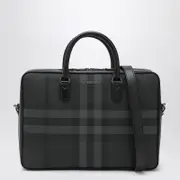 [Burberry] Ainsworth document bag in charcoal colour One size Grey
