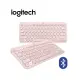 【Logitech 羅技】K380 多工藍芽鍵盤-玫瑰粉