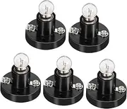CIYODO 5 Pack Screw Lamp Holders Mini Bulb Holders for Lab Electricity Teaching Light