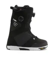 DC Judge Men's Snowboard Boots, Black/Black/White, M13 MY25