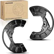 Frankberg 2 x Anchor Plate Brake Disc Front Left Right Compatible with P.h.a.e.t.o.n 3D1 3D2 3D3 3D4 3D6 3D7 3D8 3D9 3.0L-6.0L 2002-2016 Replace# 3D0615312C
