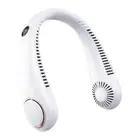 Bladeless Portable Mini Neck Fan 3 Speeds USB Rechargeable Neck Hanging Fan