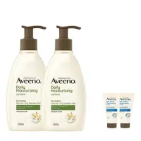 在飛比找ETMall東森購物網優惠-【買2送2】Aveeno 艾惟諾 燕麥保濕乳354mlx2+