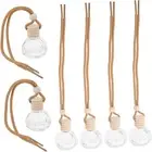6Pcs Essential Oil Perfume Hanging Car Diffuser Bottle Fragrance Diffuser Bot...