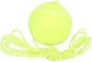 REGAIL Tennis Training Ball with Elastic String Durable Self Learning Rebound Practice Tool for Single Tennis Players Beginners Intermediate Rubber Fabric Elastic String 64mm 3.8m