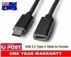 USB Type-C Male to USB-C Female Extension Cable For samsung Galaxy M34 5G F54 Au