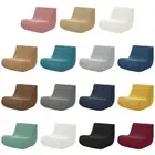 Elasticized Sofa Cushions Cover Single Seater Protective Slipcover for Sofas