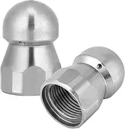 Topyond 3/8 inch High Pressure Sewer Jetter Nozzle for Drain Cleaner Root Cutter Long Range Cleaning Tool Efficient Easy Home Commercial Use