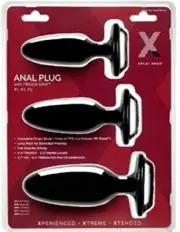 Xplay Gear Finger Grip Plug Starter Kit Butt Plug Anal Prostate Massager Adult