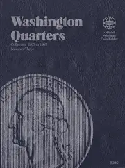 Blue Coin Holder Washington Quarters Collectors Album 1965 to 1987