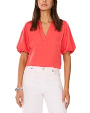 Vince Camuto Quarter Puff Sleeve Top