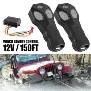 Wireless Winch Remote Control Kit for Jeep Truck ATV SUV Switch Handset IP67 H