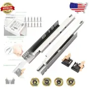 Full Extension 12 Inch Drawer Slides with Locking Devices - Quiet Operation