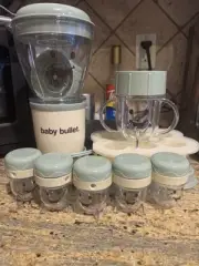 Magic Bullet Baby Bullet Baby Food Maker Kitchen Blender Set Bundle