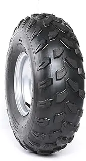 ATV Go Kart Tire and Rim 19x7-8 inch Tubeless 4PR Ply Wheel 4x 110mm for Go Kart Quad Bike Four Wheelers Mini Bikes Lawn Mowers Golf Cart (1)